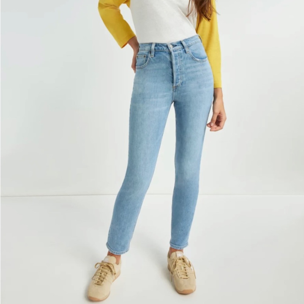 Aritzia Denim Forum The Yoko High Rise Slim